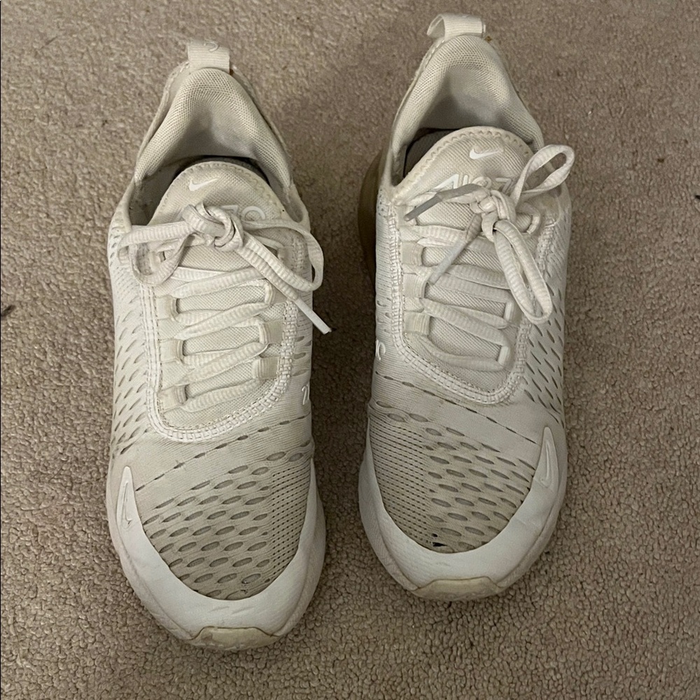Nike Cream Athletic Shoes - Picture 1 of 3